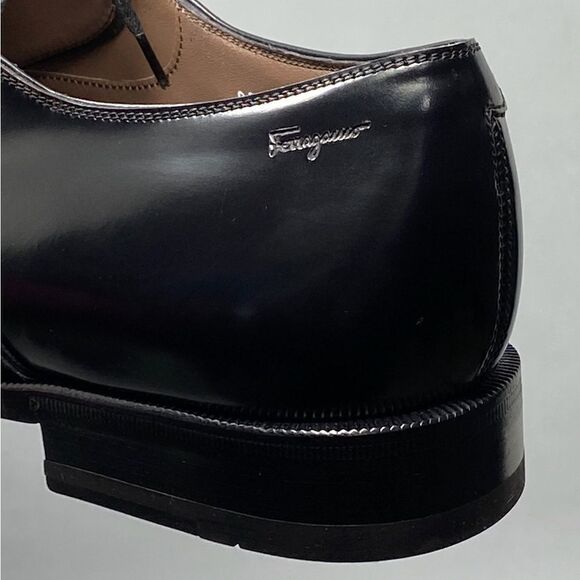 Salvatore Ferragamo Men's Seul Leather Oxford Shoes size 7.5E - Picture 7 of 12